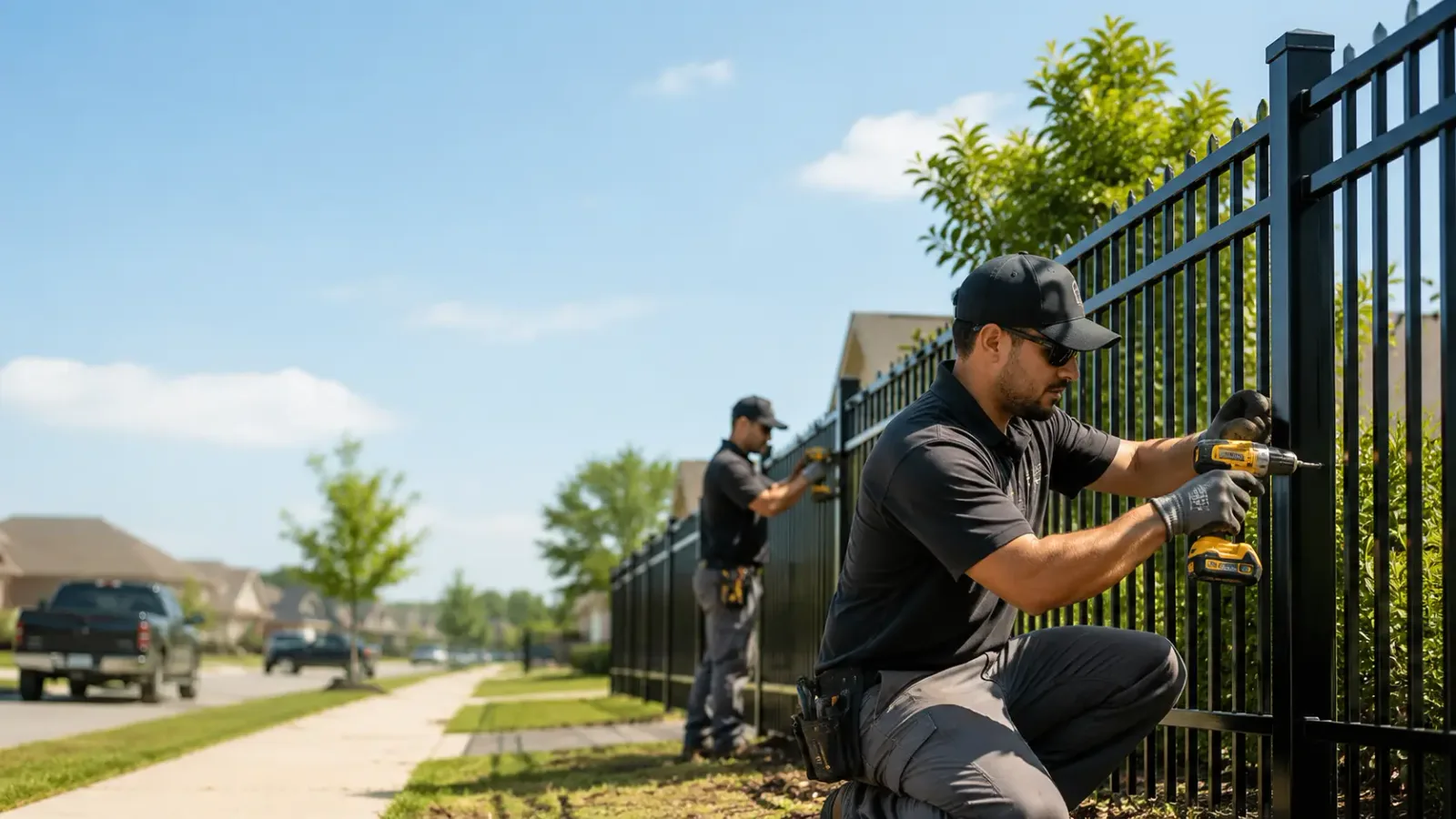 Metal Fence Installation in Camanche, IA